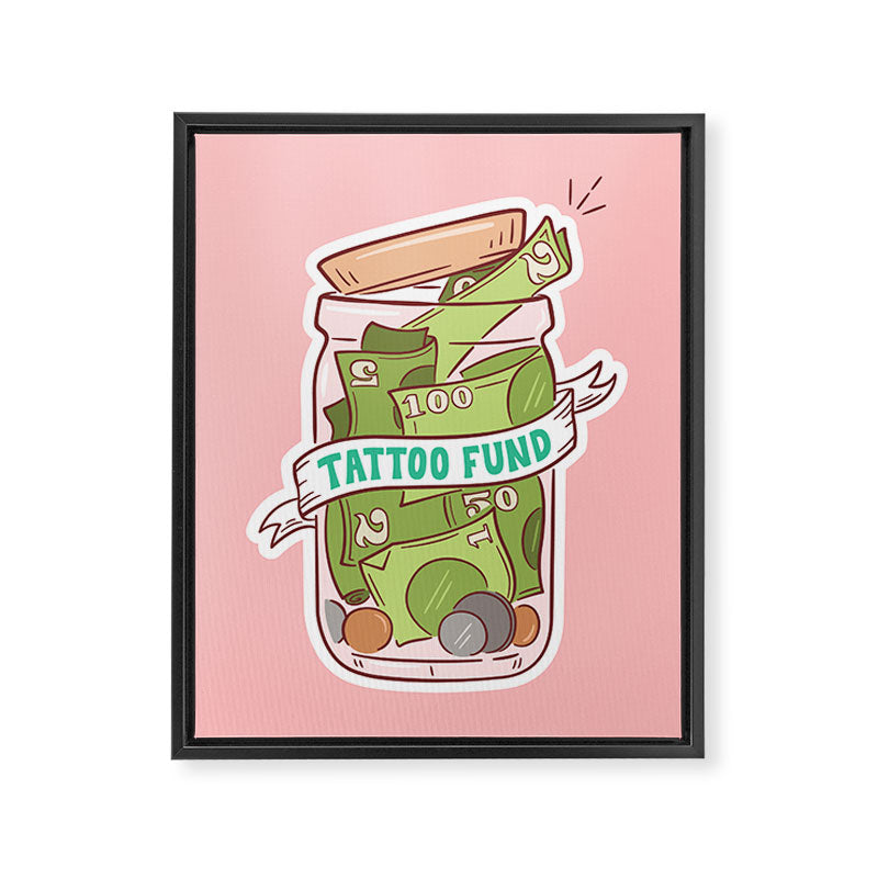 Tattoo Fund Framed Canvas Print Gallery Image 8