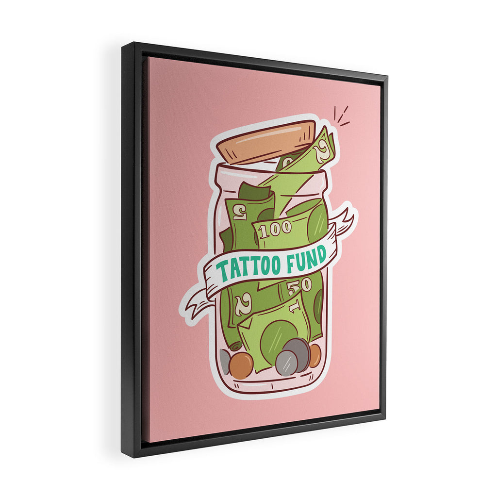 Tattoo Fund Framed Canvas Print Gallery Image 2
