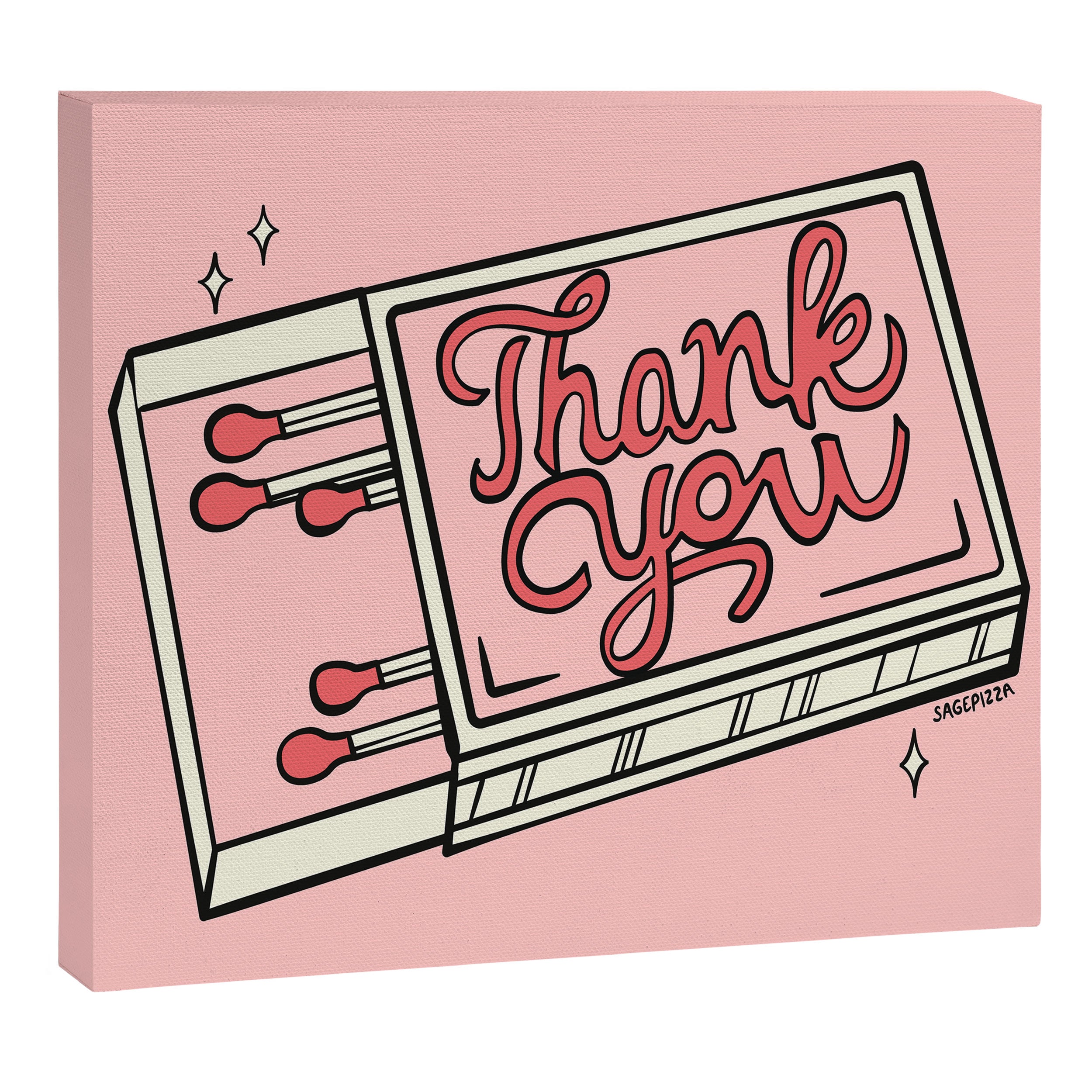 THANK YOU Canvas Print Gallery Image 12