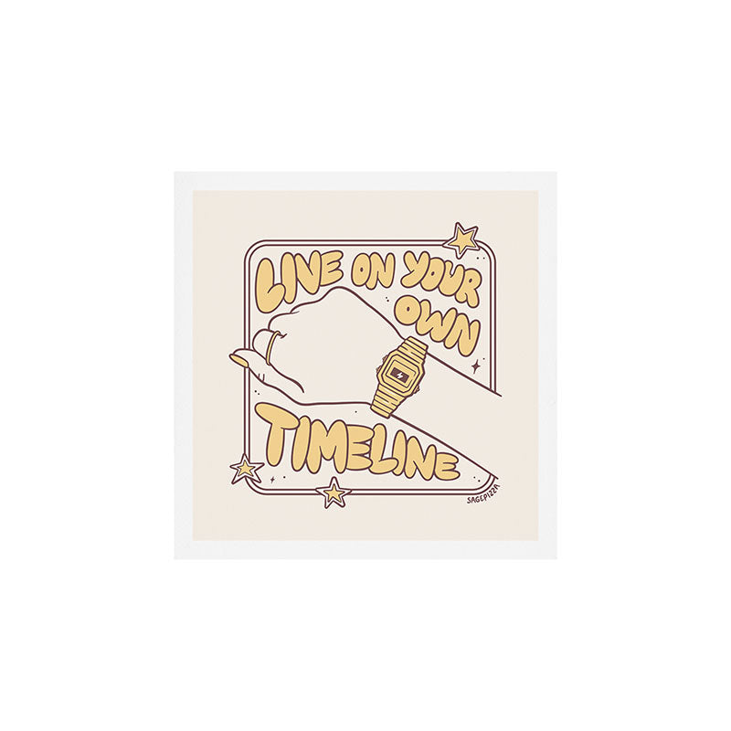 Timeline Art Print Gallery Image 1