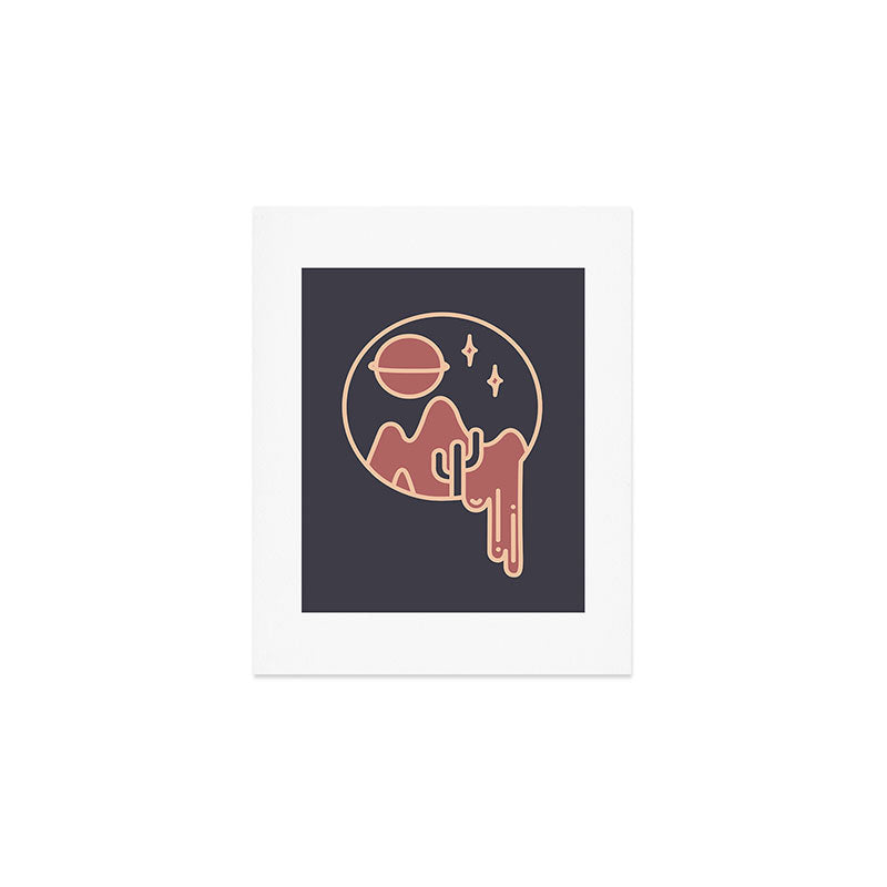 YOU ME AND THE STARS Art Print Gallery Image 1