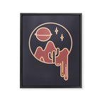 YOU ME AND THE STARS Framed Canvas Print Gallery Image 6