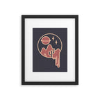 YOU ME AND THE STARS Framed Art Print Gallery Image 5