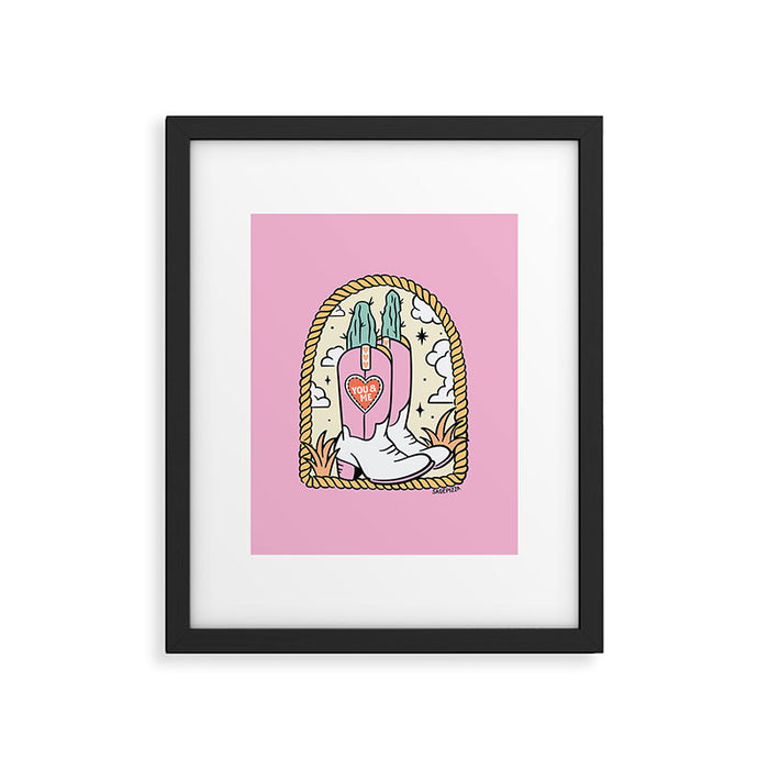 You & Me Framed Art Print Gallery Image 1