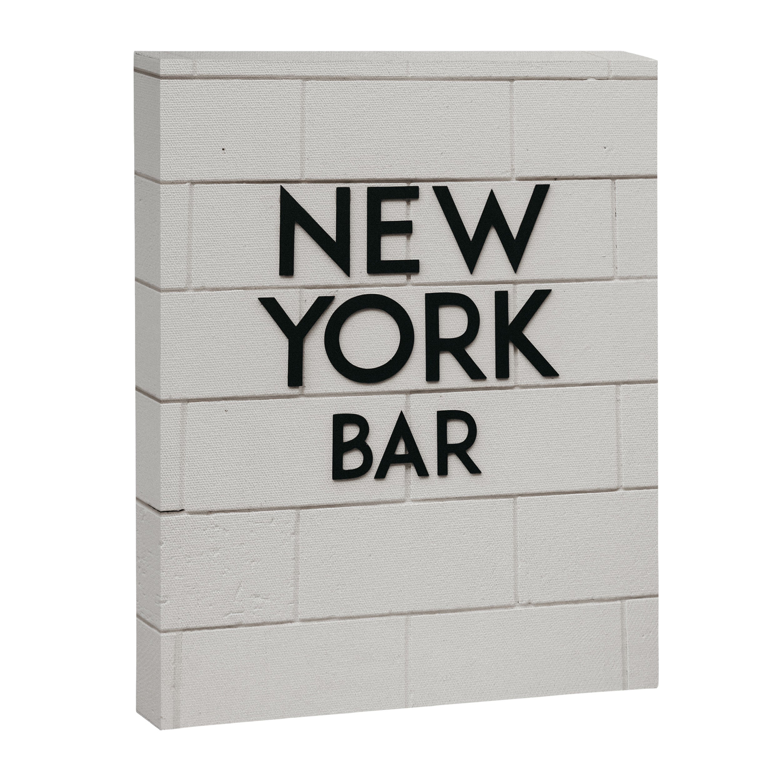 New York Bar sign, cocktail bar graphics, New York Art, NYC print  Canvas Print Gallery Image 6