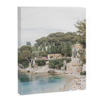 Saint-Jean Cap Ferrat Dreamy Italian Beach | Italian beach travel photographs Canvas Print Gallery Image 6