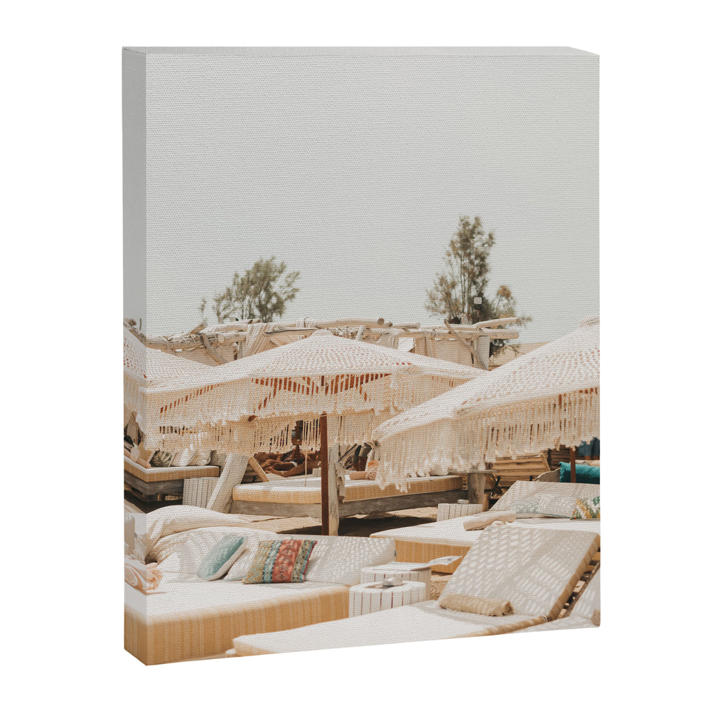 Saint-Tropez Beach Club Summer vibes | dreamy French Riviera Photography Canvas Print Gallery Image 6