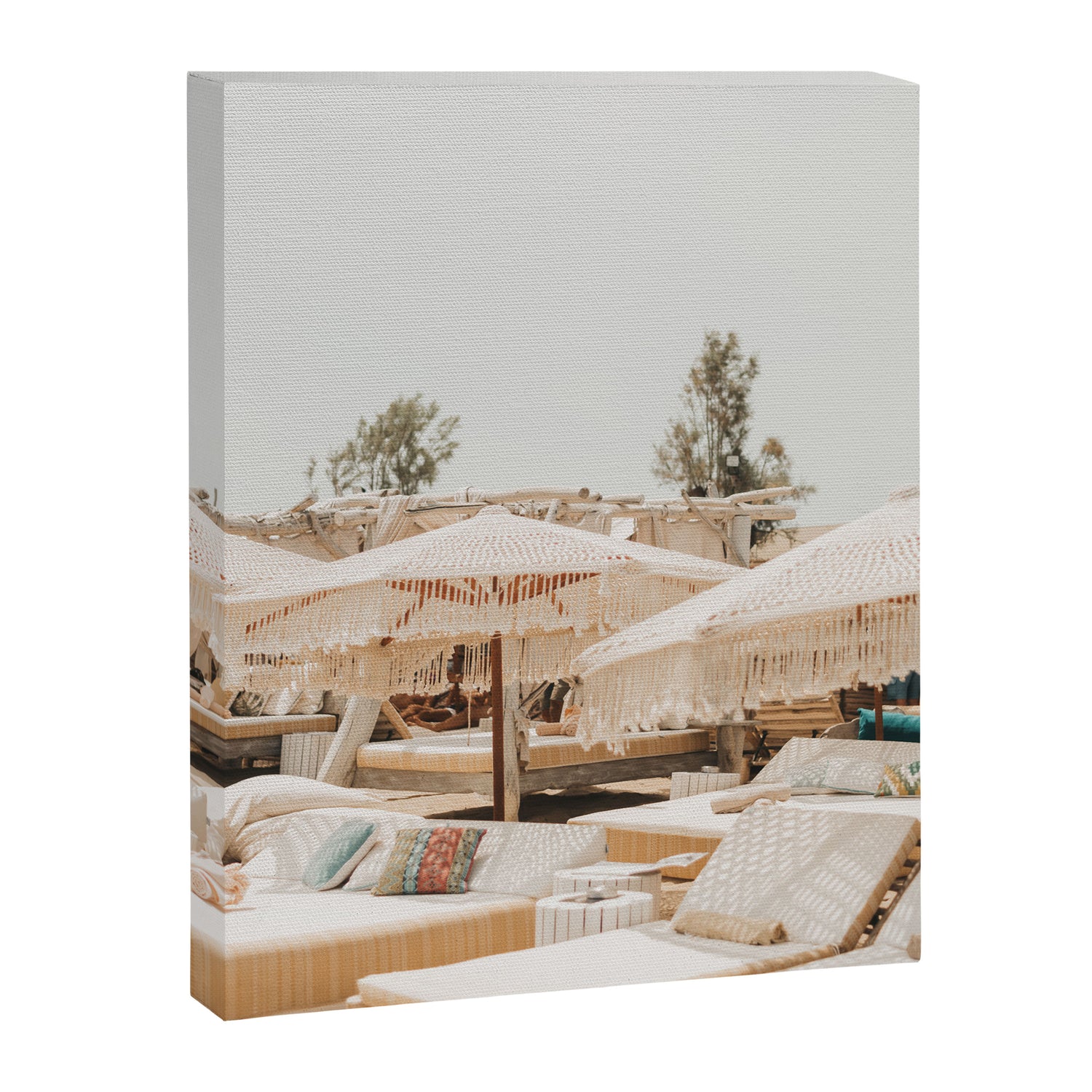 Saint-Tropez Beach Club Summer vibes | dreamy French Riviera Photography Canvas Print Gallery Image 6