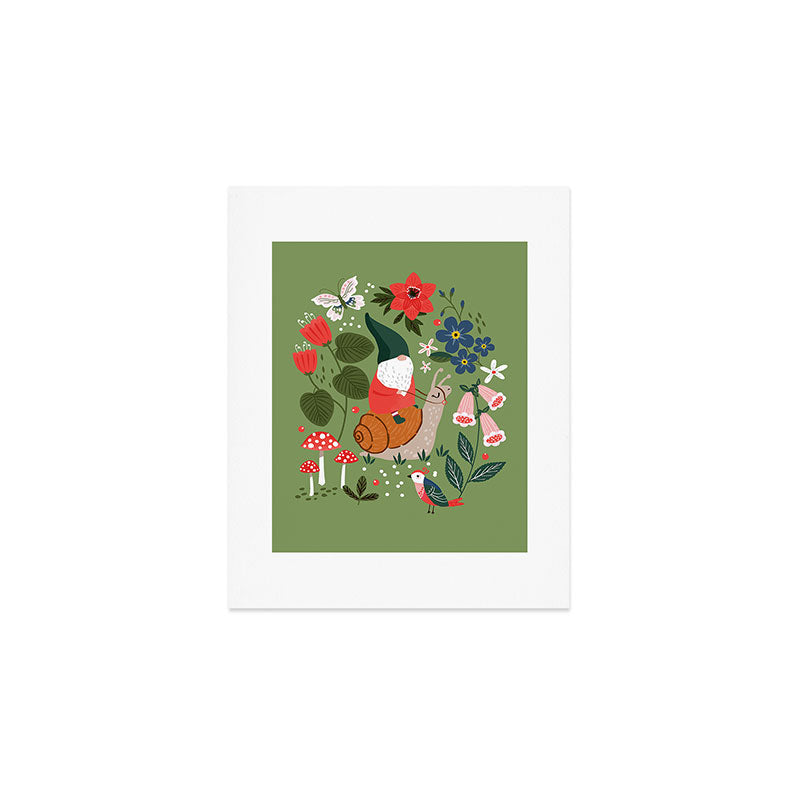 Garden Gnomes Art Print Gallery Image 1