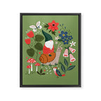 Garden Gnomes Framed Canvas Print Gallery Image 8