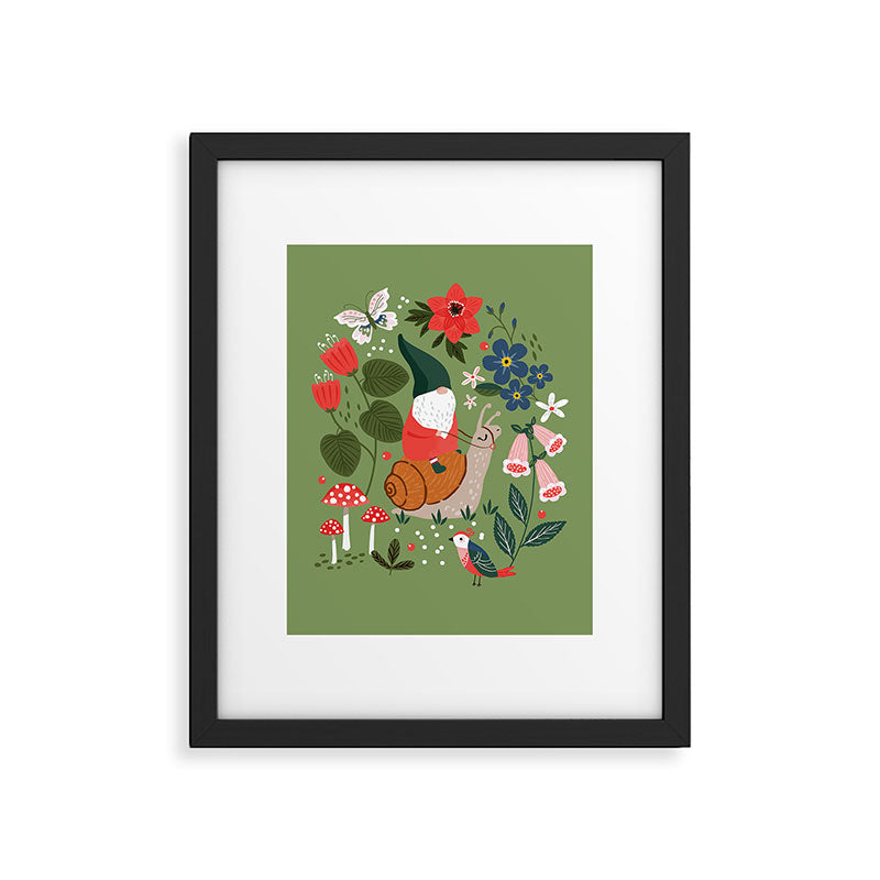 Garden Gnomes Framed Art Print Gallery Image 6