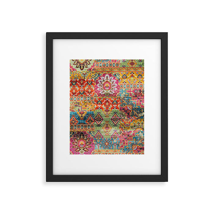 Abstract Design Framed Art Print Gallery Image 1
