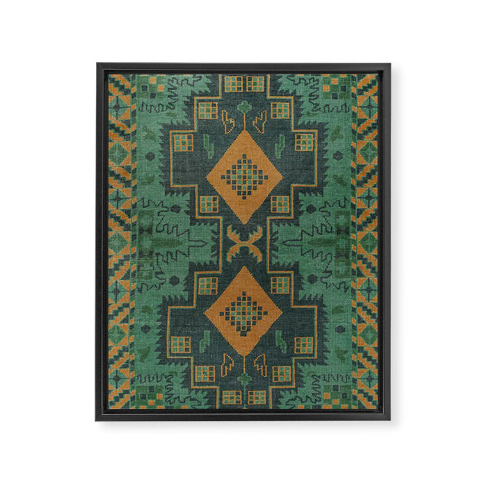 Bohemian Artwork Framed Canvas Print Gallery Image 1