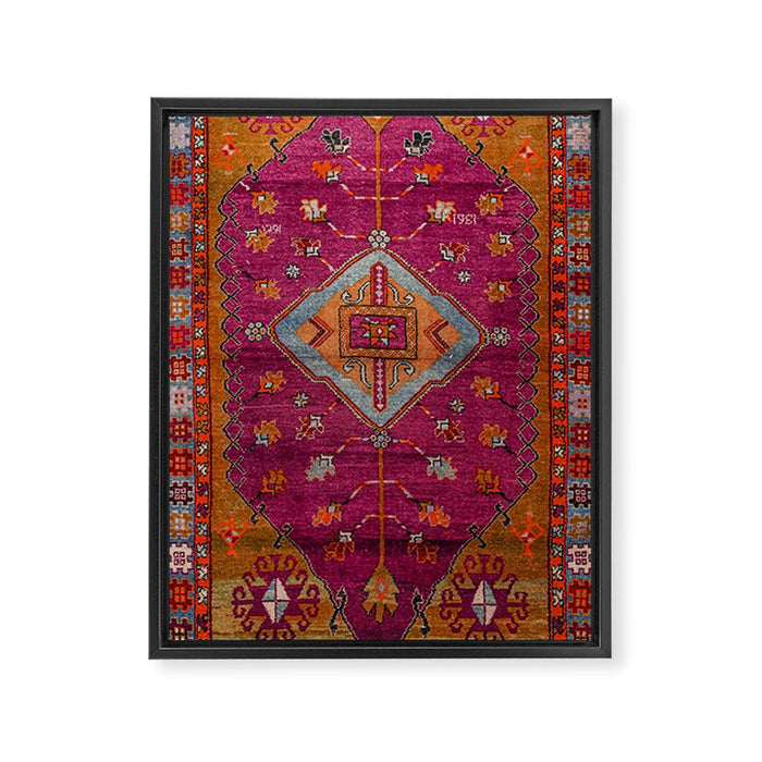 Bohemian Artwork Framed Canvas Print Gallery Image 1