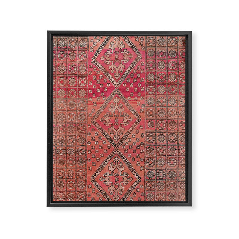 Bohemian Carpet Framed Canvas Print Gallery Image 8