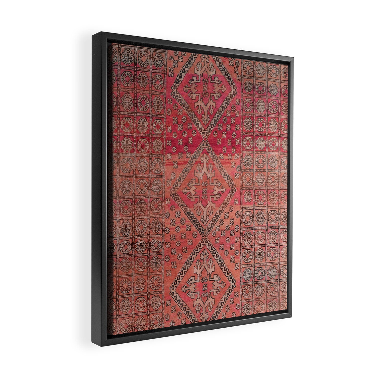 Bohemian Carpet Framed Canvas Print Gallery Image 2