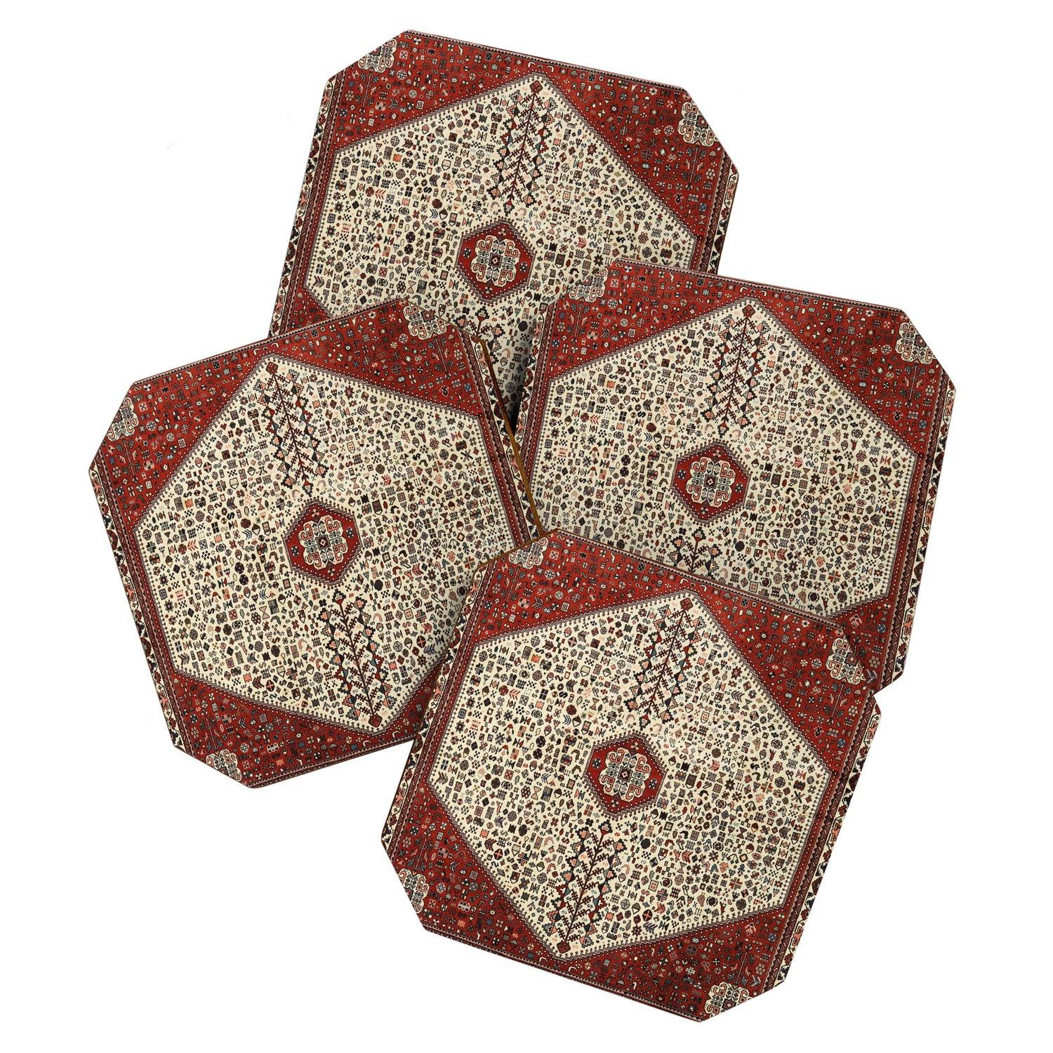 Bohemian Oriental Design E15 Coaster Gallery Image 1