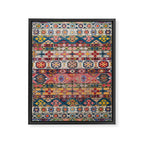 Bohemian Pattern Framed Canvas Print Gallery Image 8