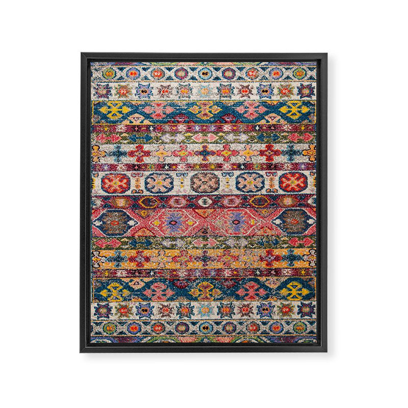 Bohemian Pattern Framed Canvas Print Gallery Image 8