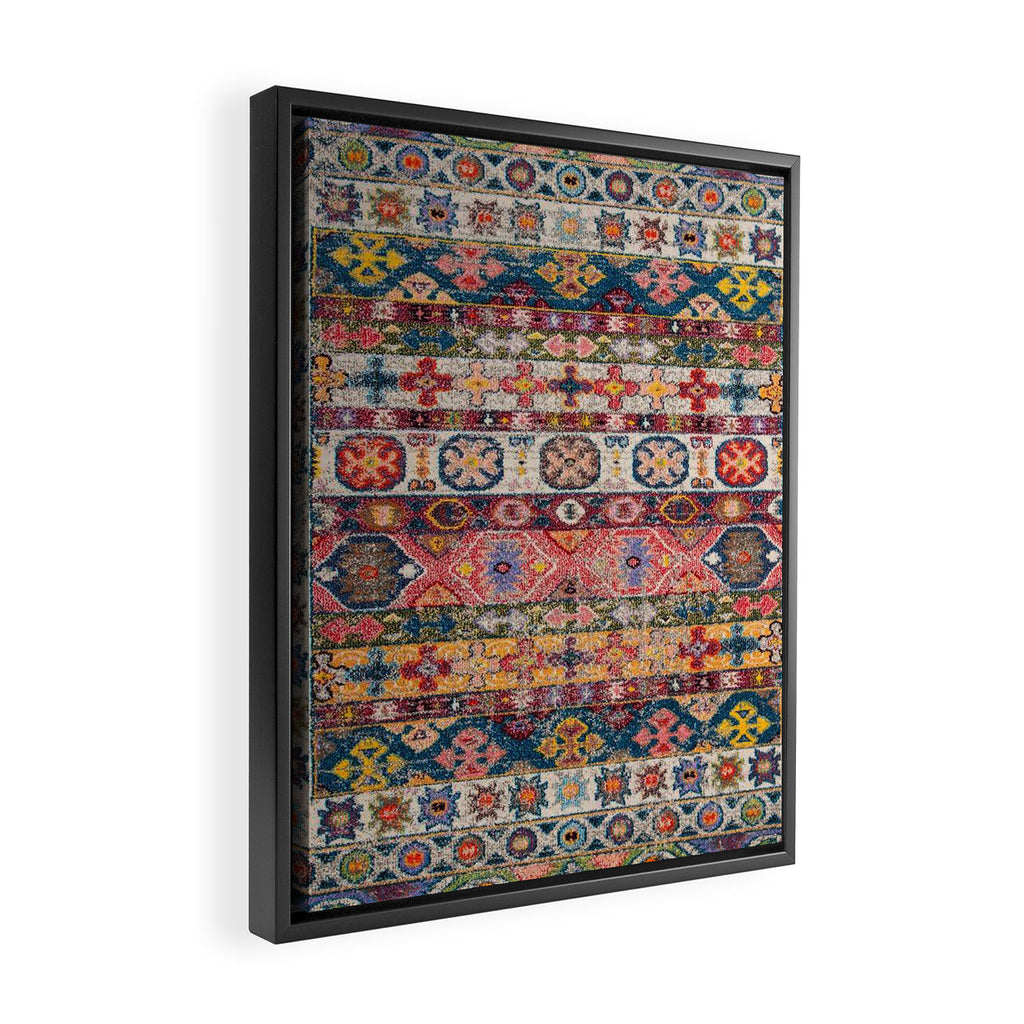 Bohemian Pattern Framed Canvas Print Gallery Image 2