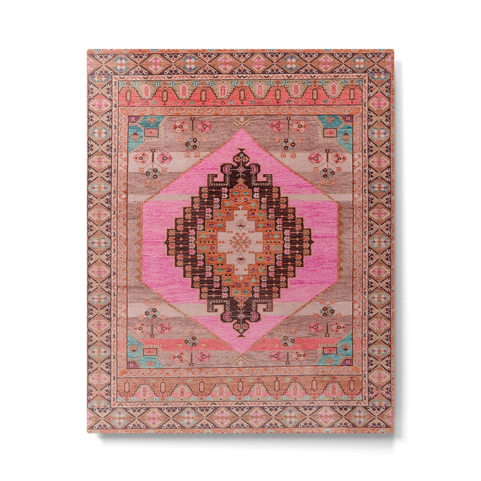 Boho Harlequin Geometric Print Metal Print Gallery Image 1