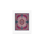 Floral Arabesque Medallion Art Print Gallery Image 1