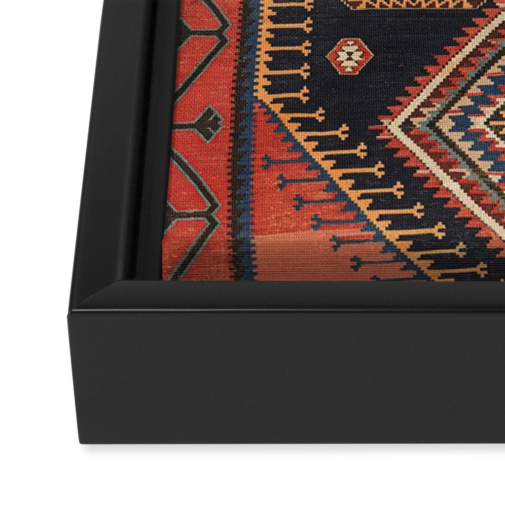 Heritage Bohemian Rug Framed Canvas Print Gallery Image 3