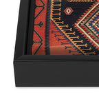 Heritage Bohemian Rug Framed Canvas Print Gallery Image 3