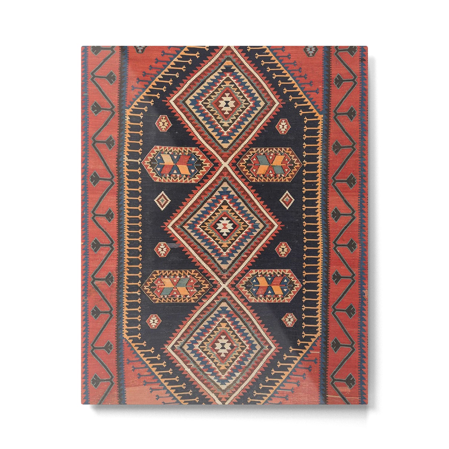 Heritage Bohemian Rug Metal Print Gallery Image 6