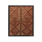 Heritage Moroccan Berber Carpet Design B29 Framed Canvas Print Gallery Image 8