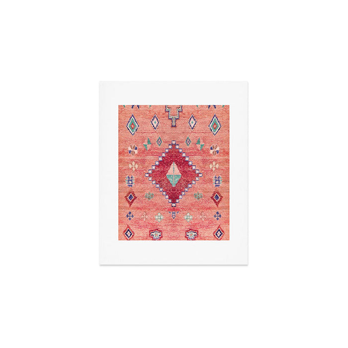 Heritage Moroccan Rug Style Design Art Print Gallery Image 1