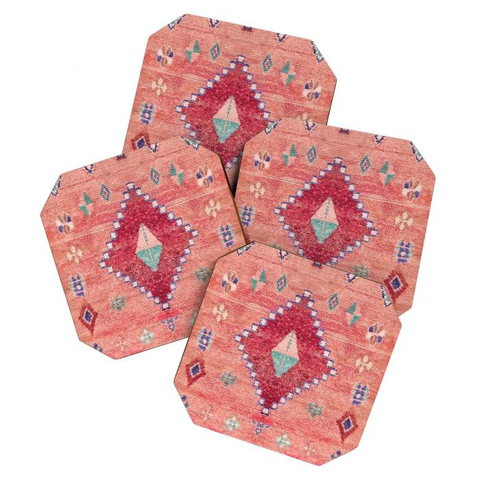 Heritage Moroccan Rug Style Design Coaster Gallery Image 1