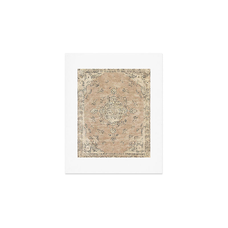 Heritage Vintage Rug Design Art Print Gallery Image 1