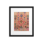 Moroccan Berber Traditional Carpet Framed Art Print Gallery Image 4
