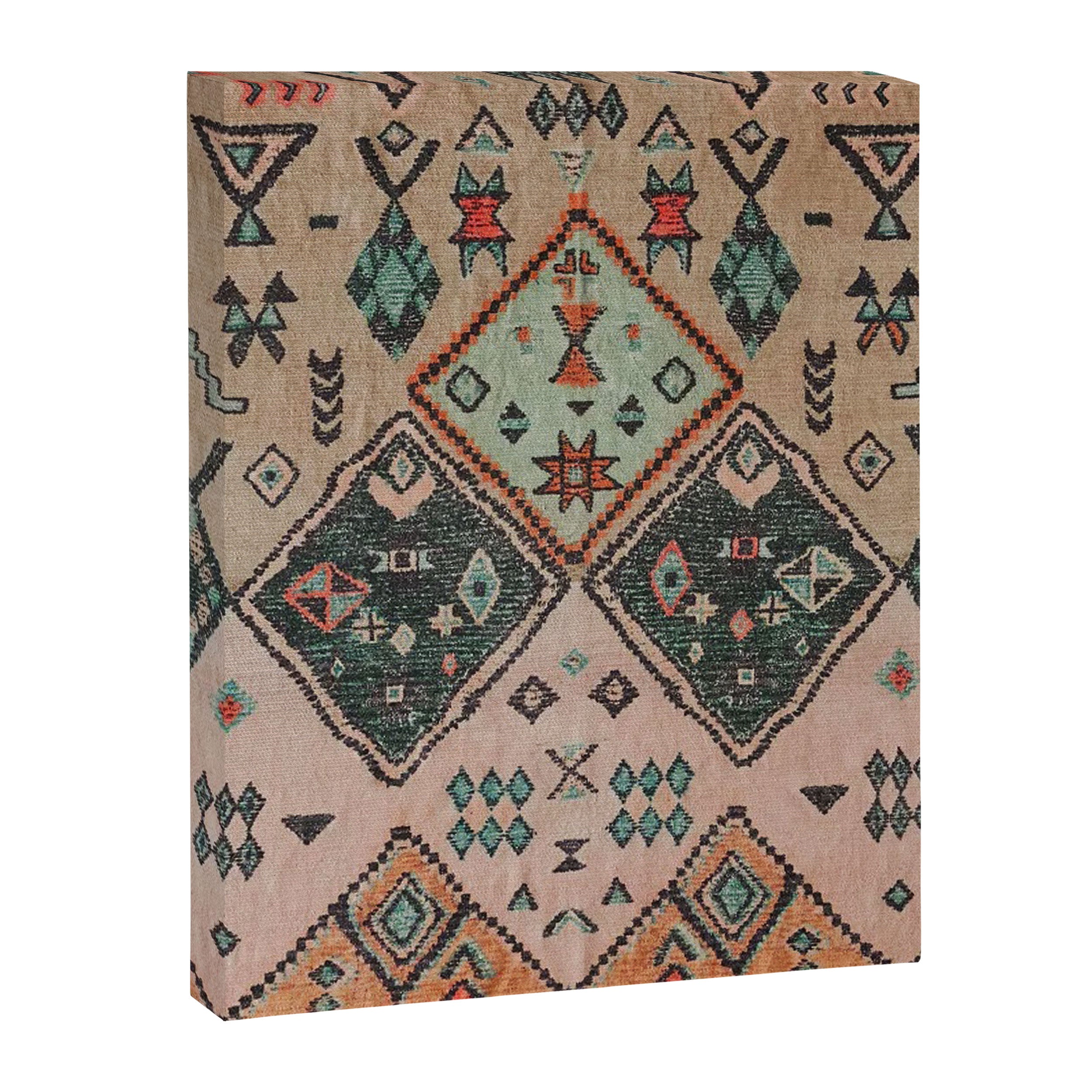Moroccan Berber Traditional Rug Design Canvas Print Gallery Image 8