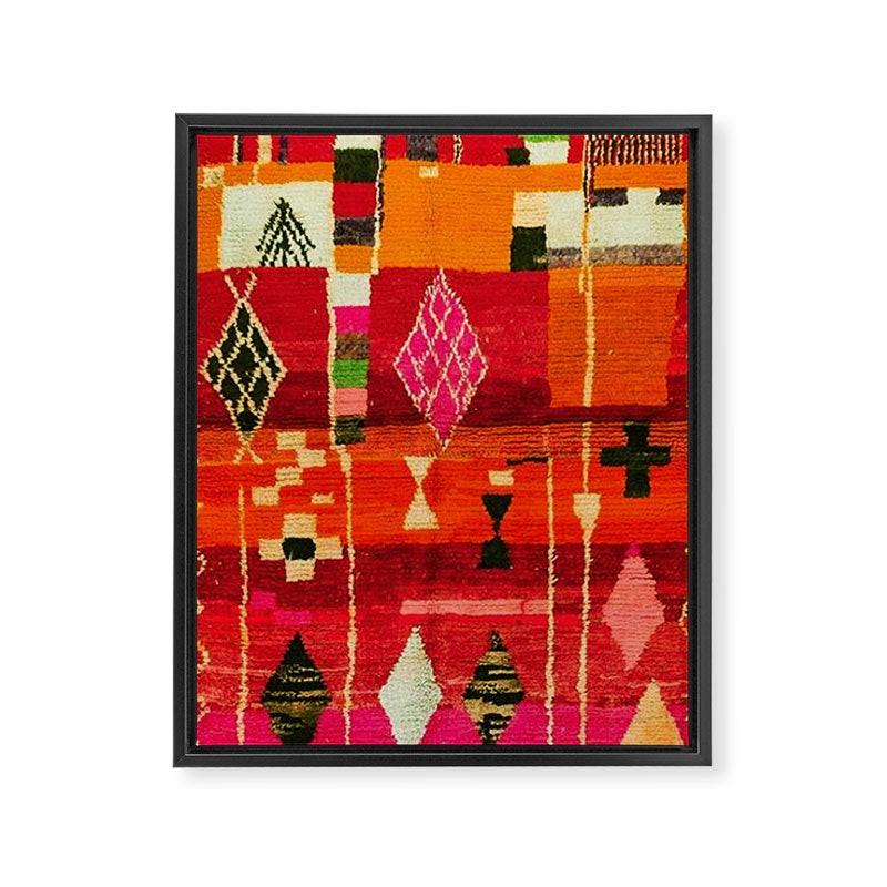 Moroccan Berber Traditional Style Framed Canvas Print Gallery Image 8
