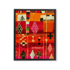 Moroccan Berber Traditional Style Framed Canvas Print Gallery Image 8