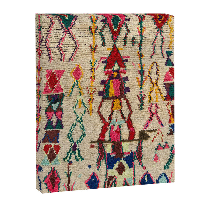 Moroccan Carpet Artwork Canvas Print Gallery Image 1