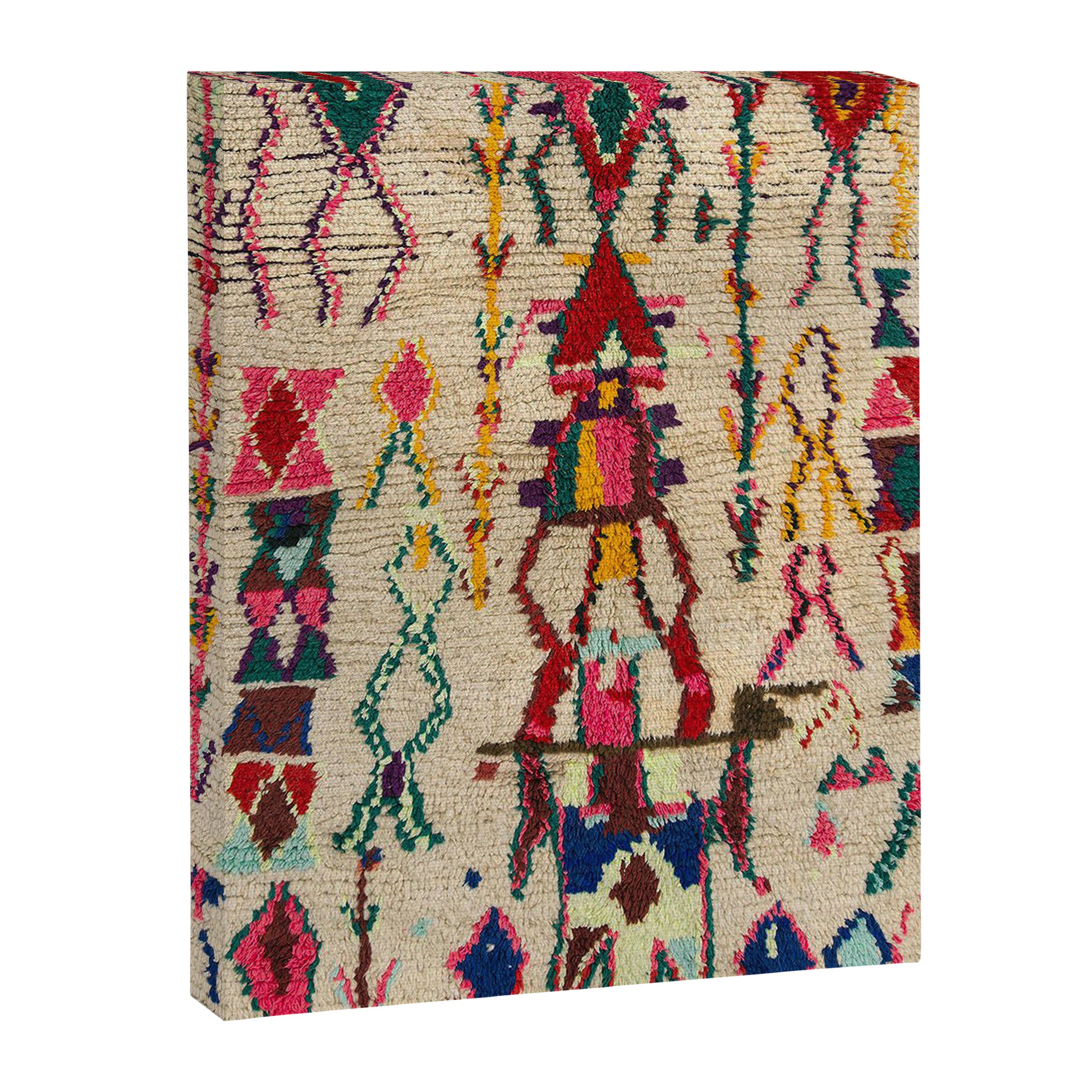 Moroccan Carpet Artwork Canvas Print Gallery Image 8