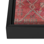 Moroccan Carpet  Framed Canvas Print Gallery Image 3