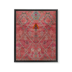 Moroccan Carpet  Framed Canvas Print Gallery Image 8