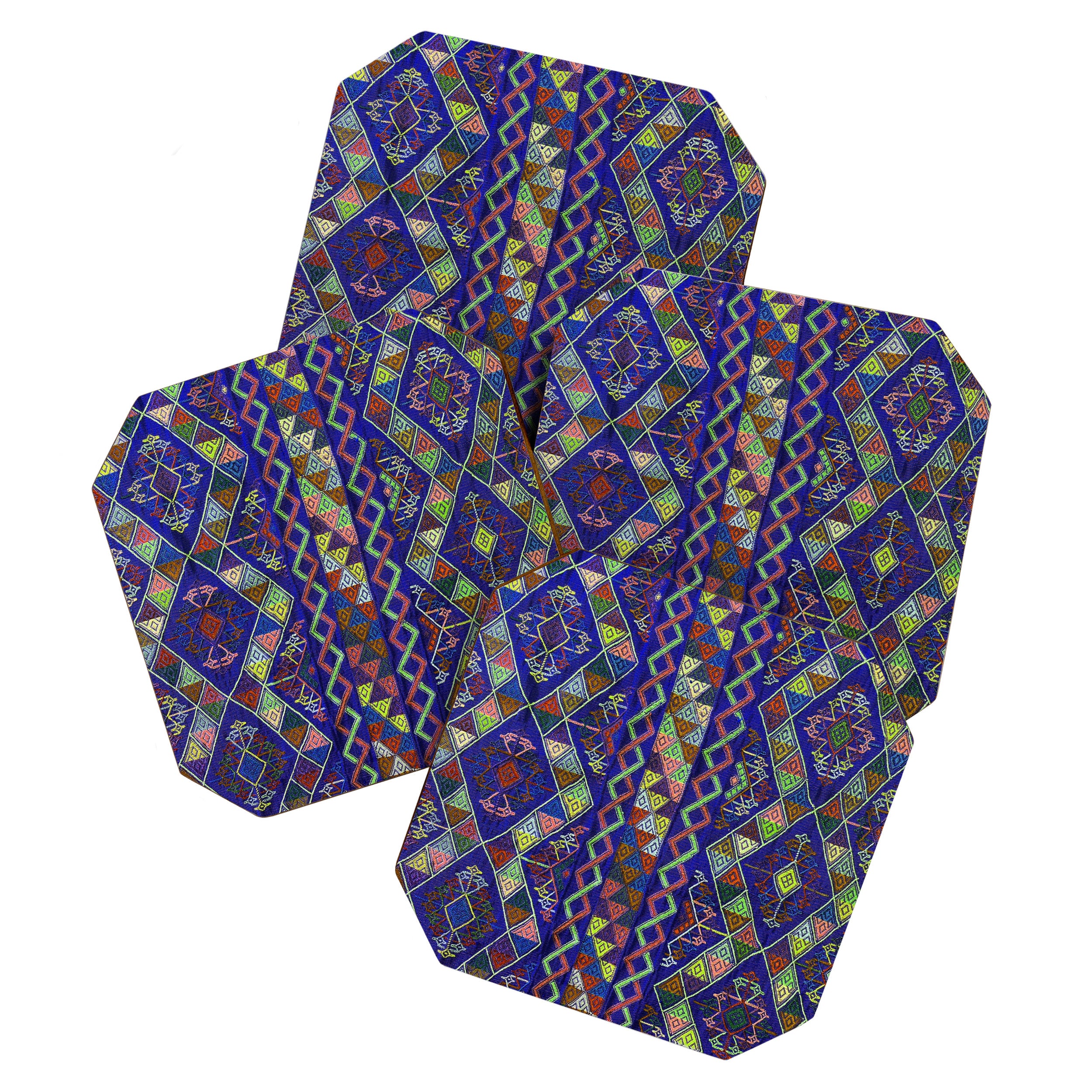 Moroccan Nights Diamond Pattern Coaster Gallery Image 1