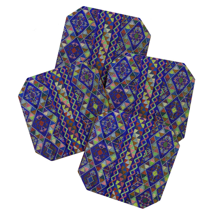 Moroccan Nights Diamond Pattern Coaster Gallery Image 1