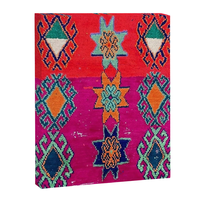 Moroccan Traditional Carpet Artwork Canvas Print Gallery Image 1