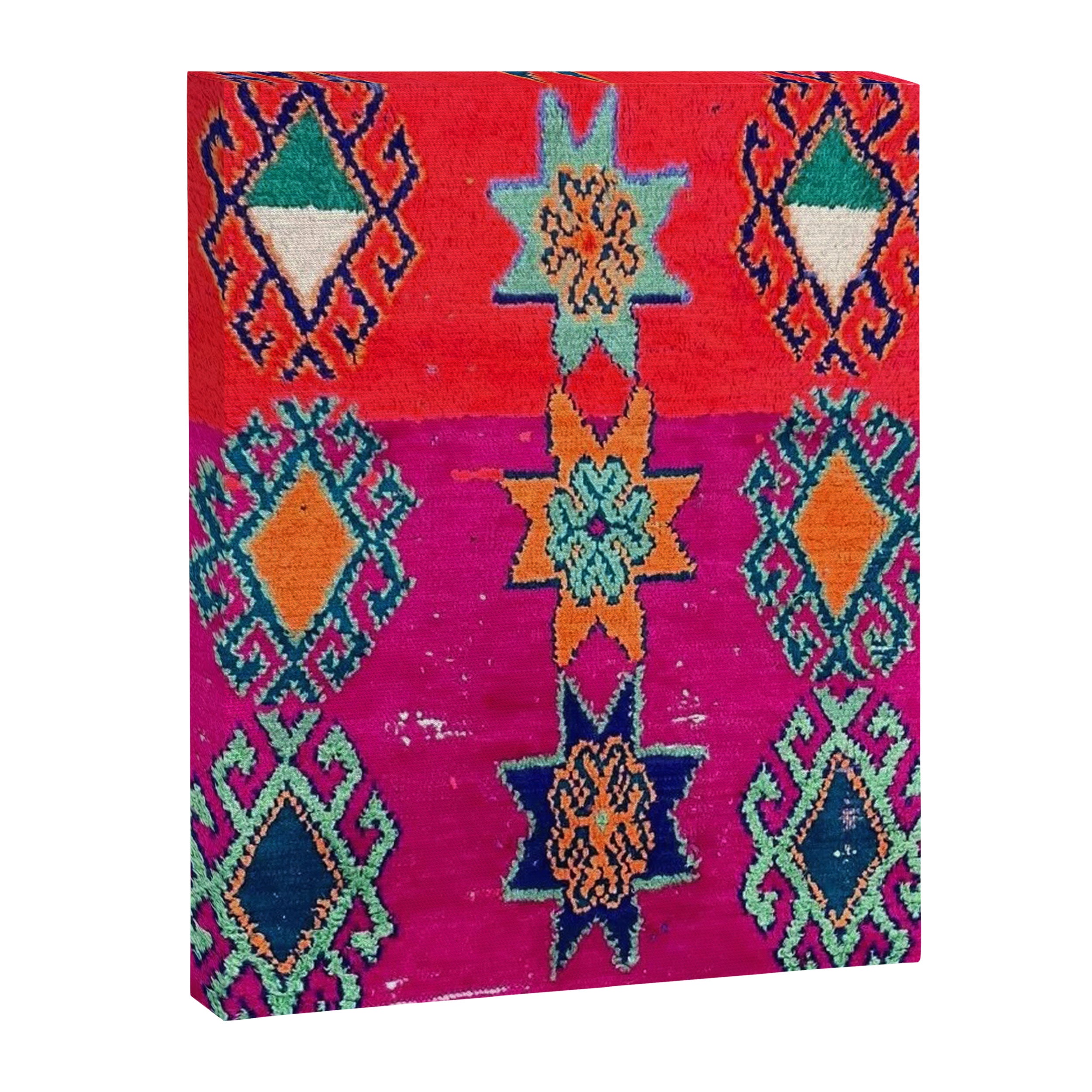 Moroccan Traditional Carpet Artwork Canvas Print Gallery Image 8