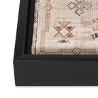 Moroccan Traditional Carpet Arwtork 11 Framed Canvas Print Gallery Image 3