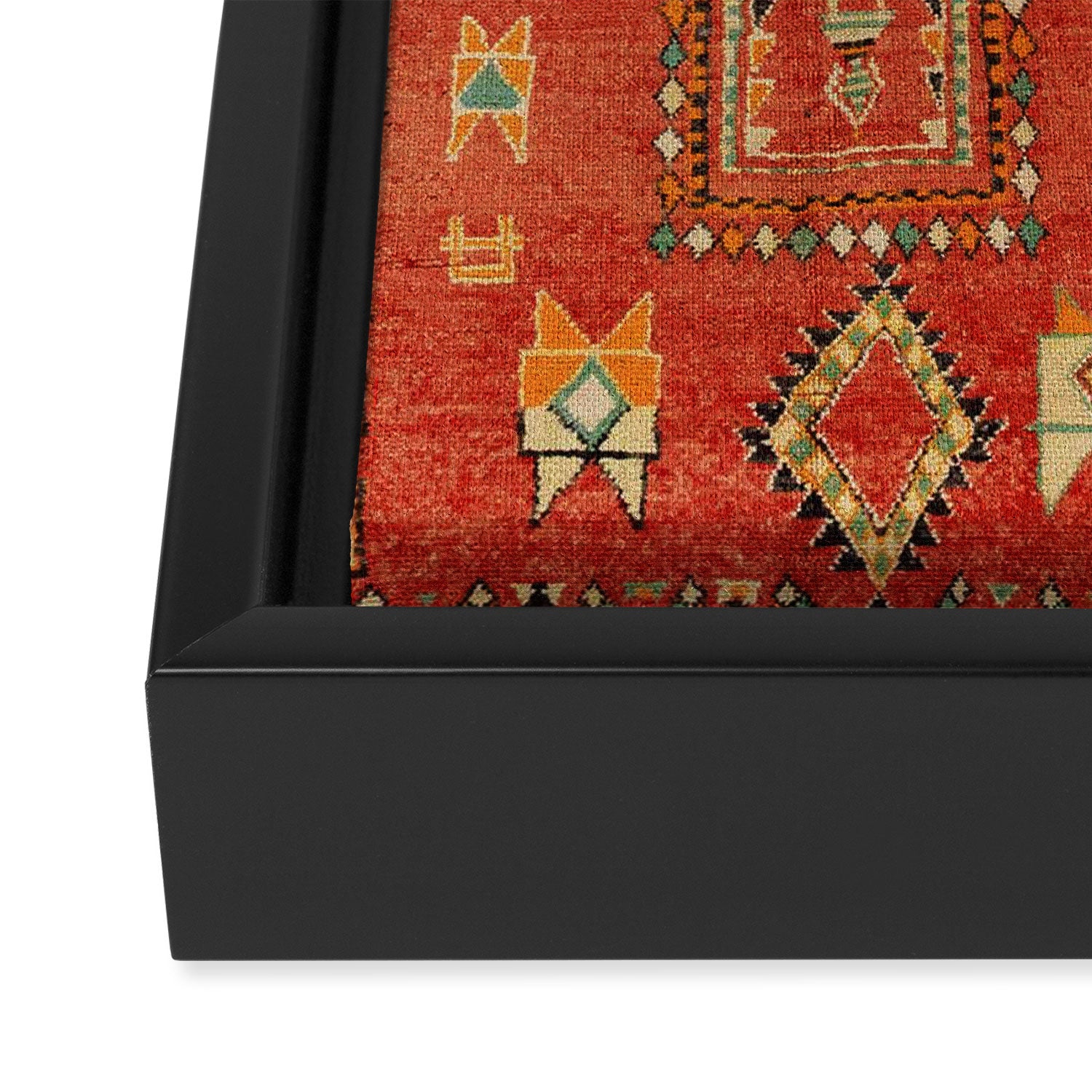 Moroccan Traditional Heritage Design Berber Style E5 Framed Canvas Print Gallery Image 3