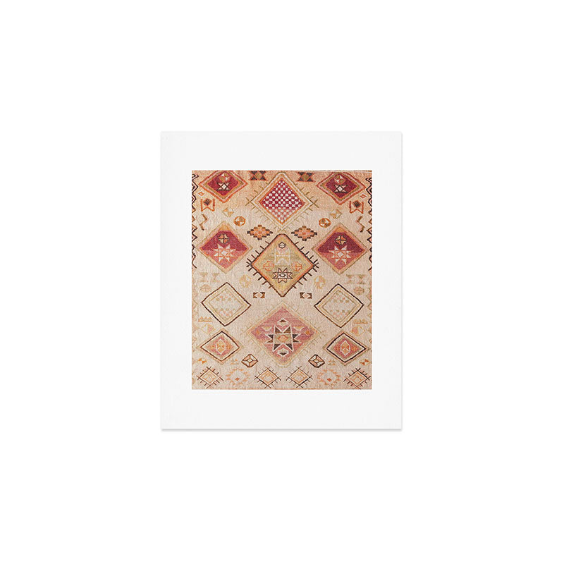 Moroccan Vintage Design Art Print Gallery Image 1