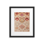 Moroccan Vintage Design Framed Art Print Gallery Image 6