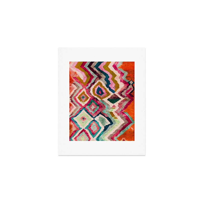 Multicolour Design Art Print Gallery Image 1